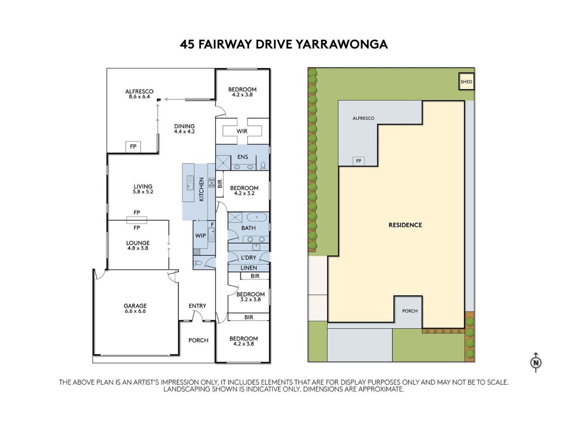 45 On Fairway Villa Yarrawonga Exterior photo